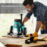 Electric Router Woodworking Trimmer Wood Slot Machine Electric Milling Machine Engraving Machine